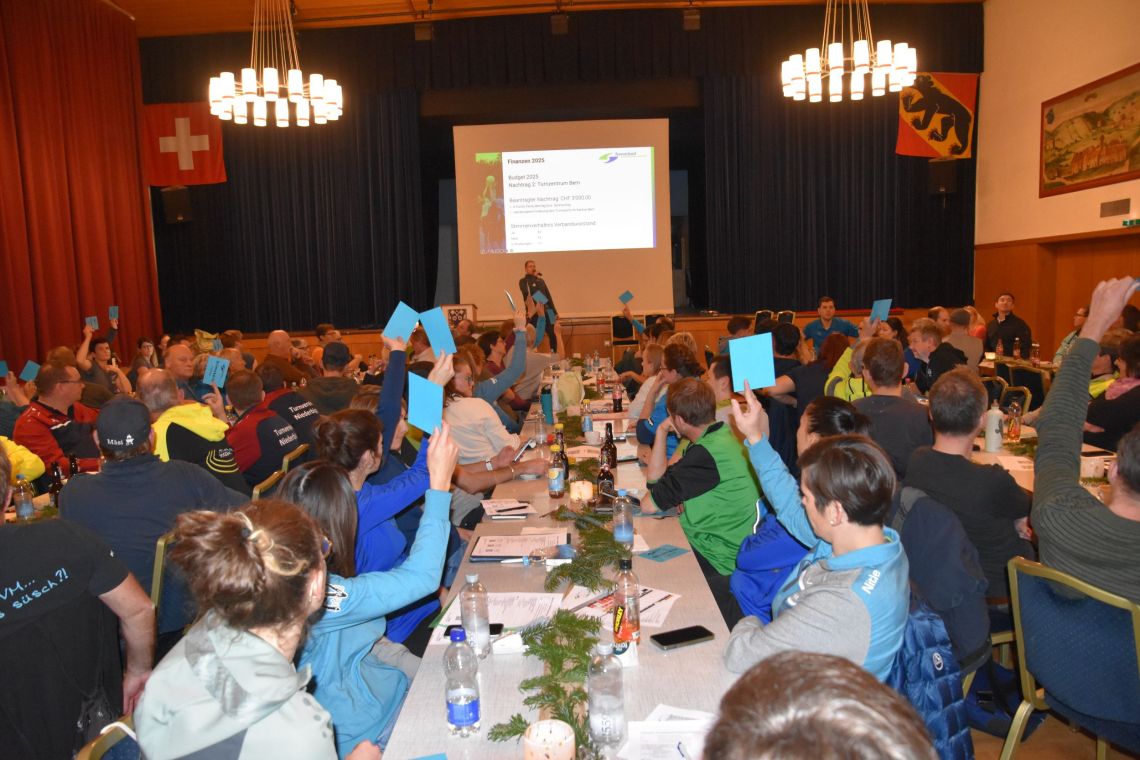 Die TBOE-Delegiertenversammlung organisierte der Turnverein Huttwil im Hirten-Saal.